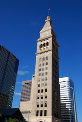 Fototapeta na wymiar Daniels i Fisher Clock Tower Śródmieście Denver