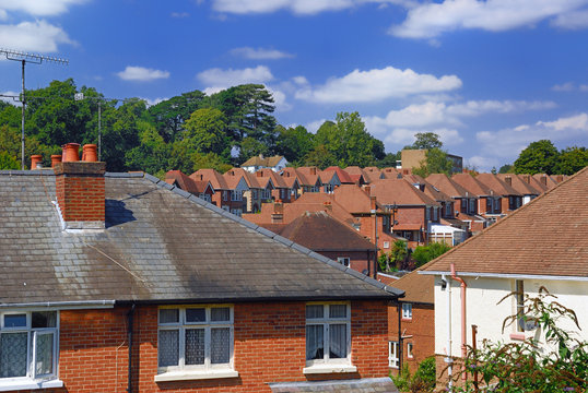 English Red Brick Suburb