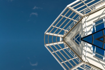 office building, south side