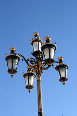Fototapeta na wymiar lampadaire