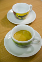 Two espresso cups