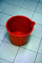 Seau rouge