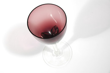 Exclusive red glass