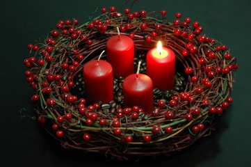 Advent wreath