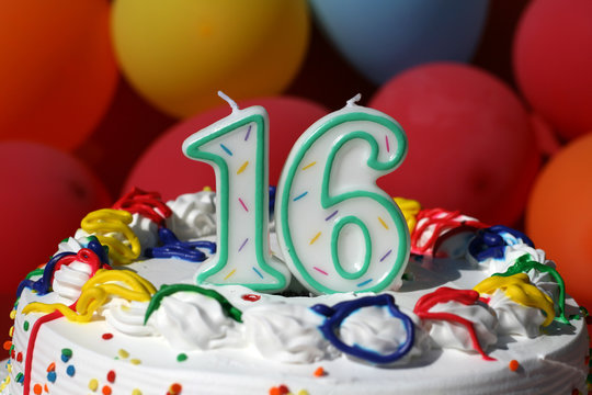 Birthday Cake - Sixteen