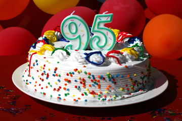 Birthday Cake - Ninety Five