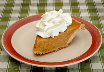 Pumpkin Pie Slice