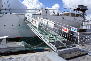 Entrance to the ship