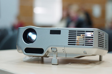 Digital Projector on the classroom