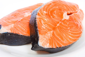 salmon steak