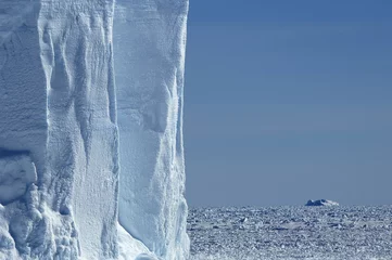 Foto op Canvas Iceberg wall © staphy