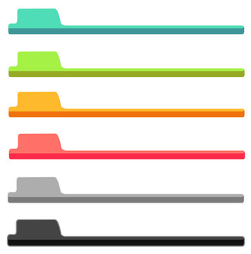 Tab folders outlet
