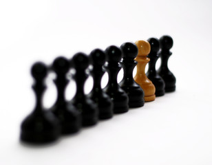 Chess figures bishops