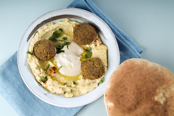 Hummus and Falafel