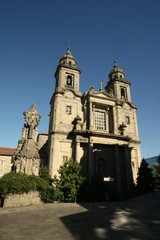 Fototapeta premium Iglesia en Compostela, Galicia