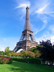 Tour Eiffel, Jardin public, Paris, France