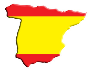 Karte Spanien