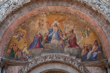 Une mosaïque de la basilique Saint Marc