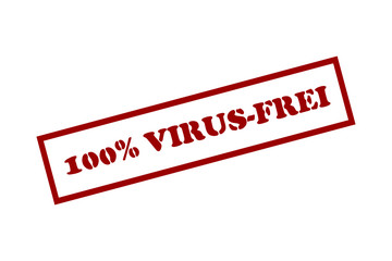 stempel virus-frei  