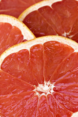 Ripe grapefruit