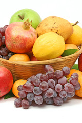 Fresh fruit basket