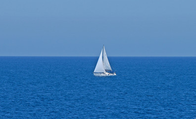 Fototapeta premium barca a vela