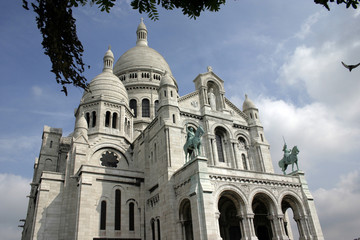 Fototapeta na wymiar Sacred Heart Paris