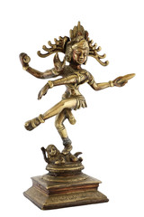 figurine from bronze [with clipping path]