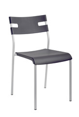 Office chair against white background