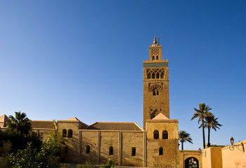 Fototapeta na wymiar Koutoubia meczet, Marrakech
