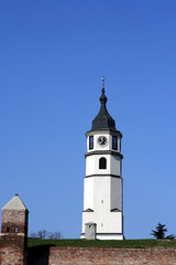 Fototapeta na wymiar clock tower