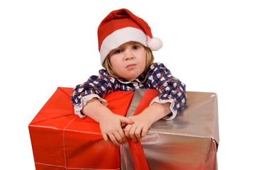 A Little Adorable Santa Claus