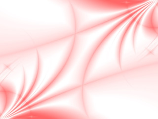 abstract smooth red waves