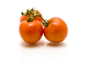 Tomatoes on the vine