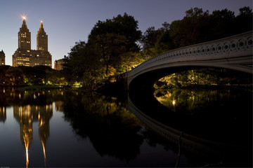 Central park - Bow bridge © John Anderson