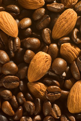  Coffee Beans and almonds
