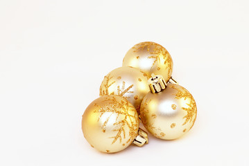 gold color ball