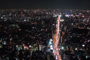 Foto op Plexiglas Tokyo at night © Delphotostock