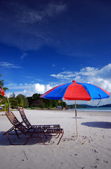 Beach relaxing