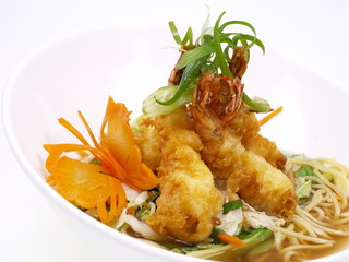 japanisches garnelen tempura