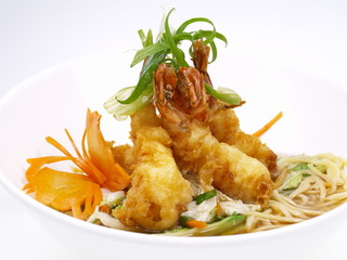 japanisches garnelen tempura