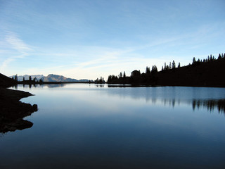 Obraz premium Mountain lake