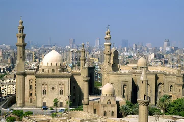 Papier Peint photo autocollant Egypte Mosque of sultan Hasan, Cairo, Egypt