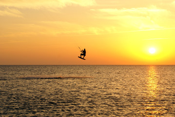 Kitesurfing