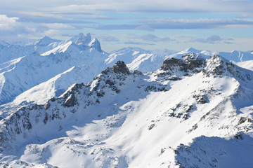 Fototapeta na wymiar French alps