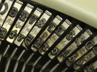 typewriter - letters