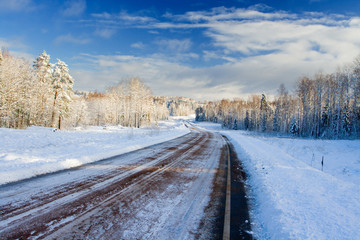 Winter road