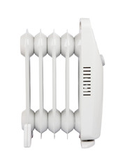 small electric heater with clipping path