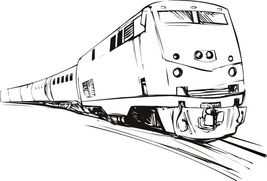 Details more than 131 train sketch