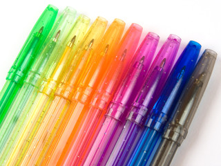 Mulit-coloured pens